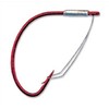 Wide Gap Weedless Hook - Red 1/0
