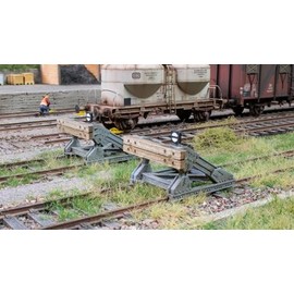 NOCH® Realistic Miniature Bouncing Block for Model Railway Accessories, Perfect for Track N