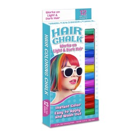 The Pencil Grip - gis para el cabello, 12 colores, 1 unidad (paquete de 1), surtido