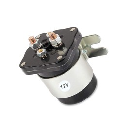 Continuous Battery Solenoid Relay Isolator 12V 200Amp Mobile Audio Continuous Solenoid Relay and Battery Isolator, 4 Terminal High Current Relay