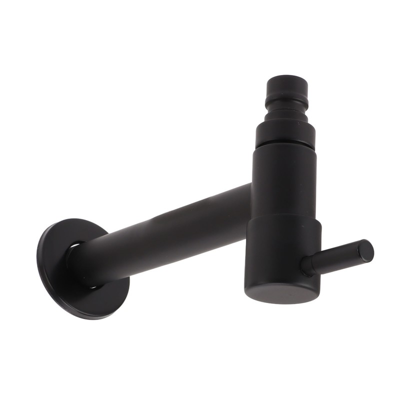 G1/2 Wall Mounted Cold Water Tap 304 Stainless Steel Single