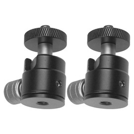 Housoutil 2pcs Aluminium Alloy Projector Tripod Head Ball Head Mount Camera Tripod Mount Tripod Adapter