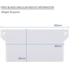 First blinds Vertical Blind Accessories 89mm (3.5 inches) - 25Pcs