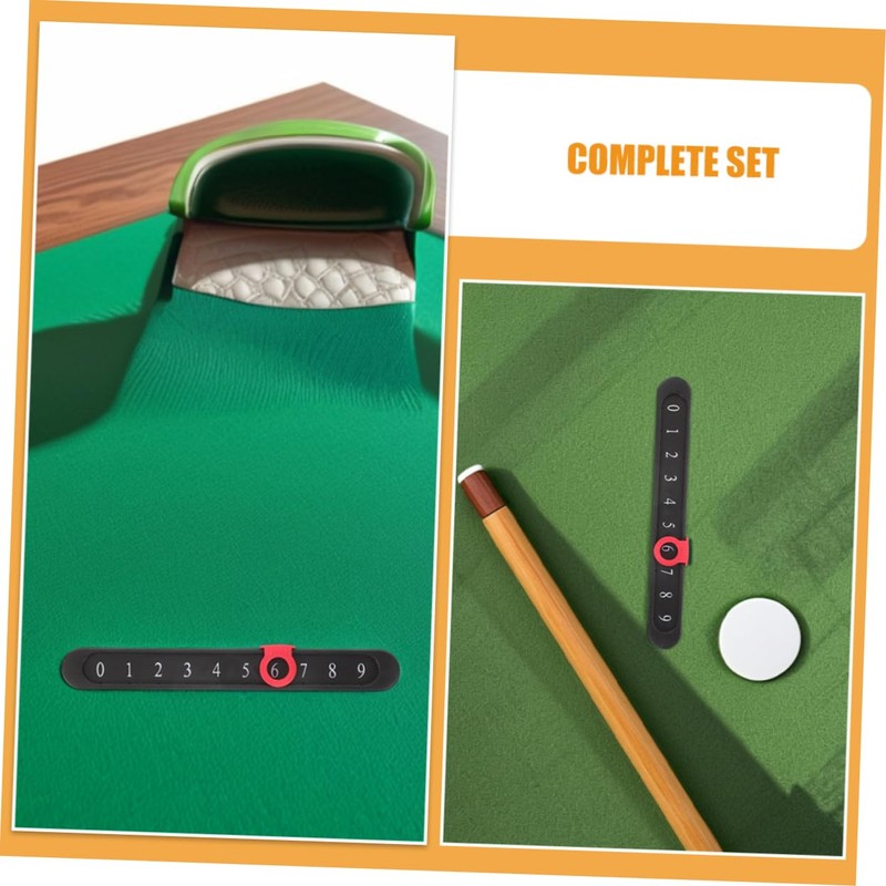 WOONEKY 5pcs Sleek Design Plastic Foosball Scoreboard Mini Game Indicator