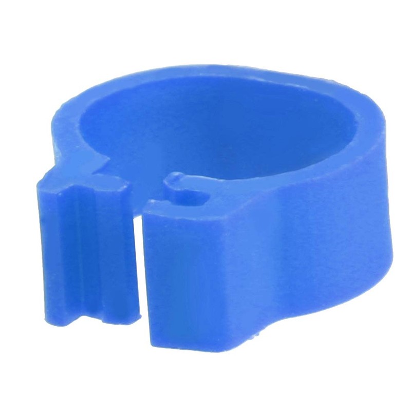 Tnfeeon 100PCS/Bag 8MM Plastic Pigeon Bands Rings, 001-100 Numbered Plastic