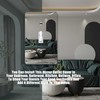 6 Pcs Mirror Acrylic Wall Plate Light Switch Plates Acrylic