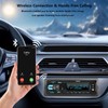 Qulokar Single DIN Multimedia Car Stereo Radio,7 Character LCD,Bluetooth with