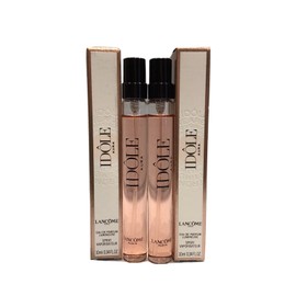 Lancôme 2x Lancome IDOLE AURA Eau De Parfum Travel Purse Spray .34oz / 10ml New in Box