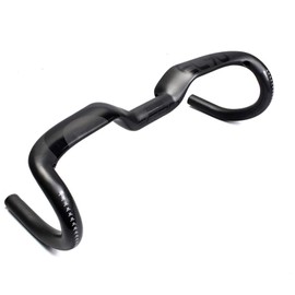 Road Handlebars Carbon Bike Handlebar 31.8 mm Full Carbon Integrated ﻿Road Handlebars 14° Bike Parts Components Ud Matte,380MM