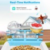 Bird Feeder with Camera, Smart Bird Feeder with Solar Panel,
