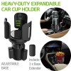 Cellet Heavy-Duty Adjustable Car Cup Holder: Expandable Design for Various