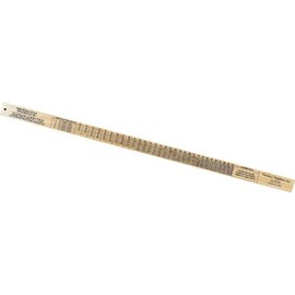 Forestry Suppliers Tree & Log Scale Stick | International 1/4” Scale | 10” to 40” by 1” Diameter Classes & Heights up to Five 16’ Logs | Sturdy & Easy to Read | 31-1/2”L x 1-5/16”W