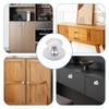 Zyghjort 4 PCS Adhesive Knobs, Self Adhesive Cabinet Knobs Stainless