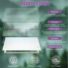 PUOPOSTY 8 Value Pack Stretched Canvas for Painting, Multi-Size (4x4,