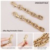 UNICRAFTALE 2 Piece Bag Extension Chain, 4.7 inches (12 cm),