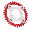 34T 104 BCD Electric Bike Chainring and Adapter for Bafang