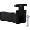 Gedotec Design Shelf Bracket, Wall Shelf Made of Metal, Black