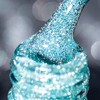 BURANO Reflective Glitter Gel Nail Polish, 7.3ml Green Sparkle Reflective