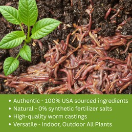 Full Circle Premium Plant Tonic – 16oz Organic Liquid Fertilizer Concentrate with Worm Castings – Compost Tea for Indoor/Outdoor Plants, Vegetables, Houseplants, Orchids, Succulents