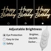 Happy Birthday Neon Sign for Backdrop, LED Happy Birthday Light