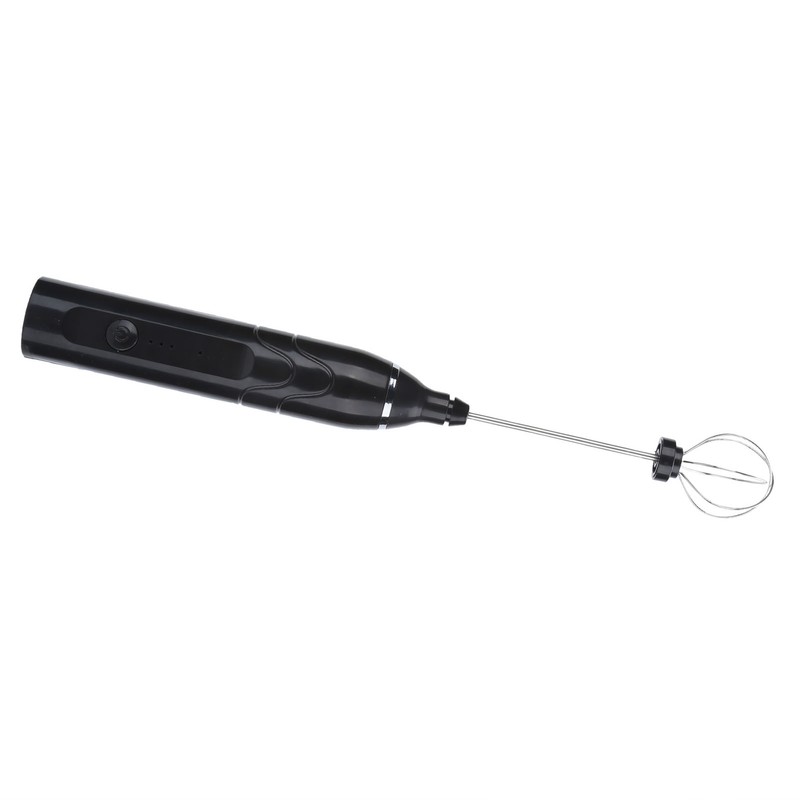 Electric Milk Frother USB Charging 3 Speeds Egg Beater Handheld