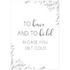 Manta Makes Wedding signs for reception, to have and to