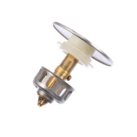 Drain Jumper Core Basin Hair Catcher Sink Drain Filter Sink Stopper Sink Waste Stopper Bathroom Drain Plug Sink Hair Filter Universal Basin Water Filter Basin Drain Strainer