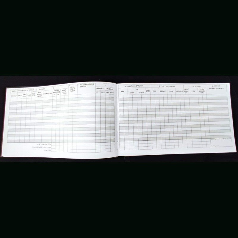 Crystal Pilot EASA FCL.050 Compliant Professional Logbook