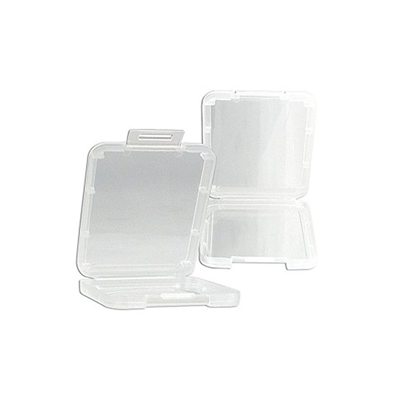 Generic Plastic Carrying Case for CompactFlash/Smart Media Memory Cards (Plastic-CFCARD-CASE)