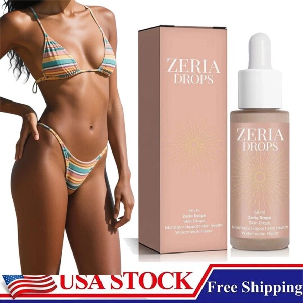 Unbranded Zeria Sunless Tanning Drops - ZERIA Drops to Naturally