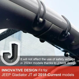 JT Sun Shade Top Roof Compatible with Jeep Gladiator Sunshade Front+Rear