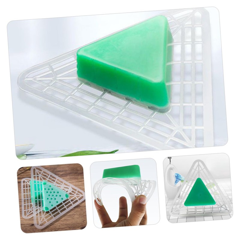 Mipcase Urinal Scented Screens Triangle Deodorizer Mats for Public Restrooms