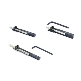 Brand New Set of 3 Mini Lathe Cut Off Parting Tool Holders 6,8 & 10 mm Shanks with HSS Blades