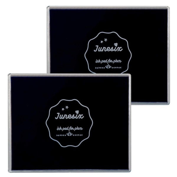 2 PCS Large Size Craft Ink Stamp Pads, Washable Scrapbooking