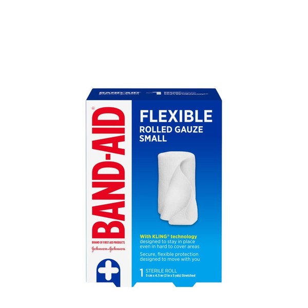 Johnson's Red Cross Brand Hospital Grade Rolled Kling Gauze Bandage,