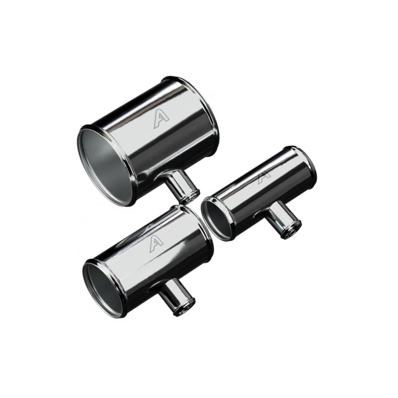 63mm (2.5 Inch) OD Aluminium T Piece 3 Way Hose