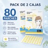 Parches Hidrocoloides Estrella Acne 2 Cajas 80 Pzs