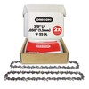 Oregon 2-Pack Saw Chain 35 cm 3/8 Inch LP for