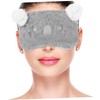 Ipetboom Cute Animal Sleep Mask Soft Plush Eye Cover for