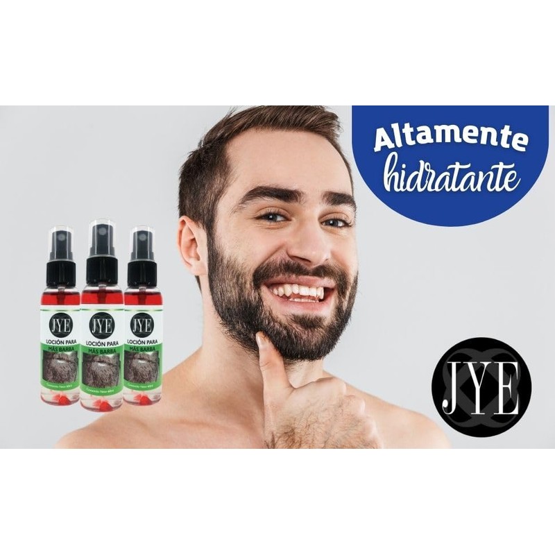 Loción Jye Edición Aniversario 10% Crecimiento de barba, Tratamiento para