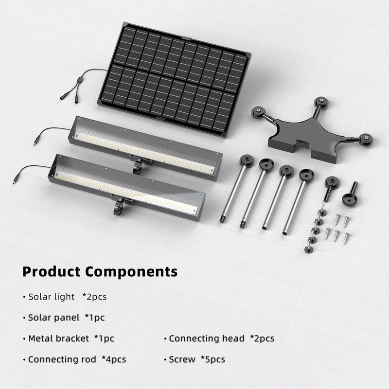 Solar Sign Light, Wireless Billboard Light, 12000mAh Battery IP65 Waterproof,