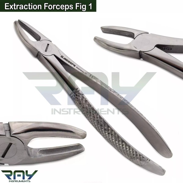 MEDSPO Dental Extraction Forceps Fig.1 Upper Root Incisors Tooth Extracting