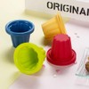 Webake Jello - Juego de 12 tazas de silicona para