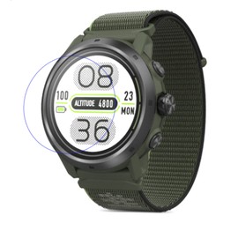 LOKEKE Compatible with Coros Apex 2 Tempered Glass Screen Protector, Premium Tempered Glass Screen Film Protector Compatible with Coros Apex 2/2 Pro Watch, Made From Real Glass