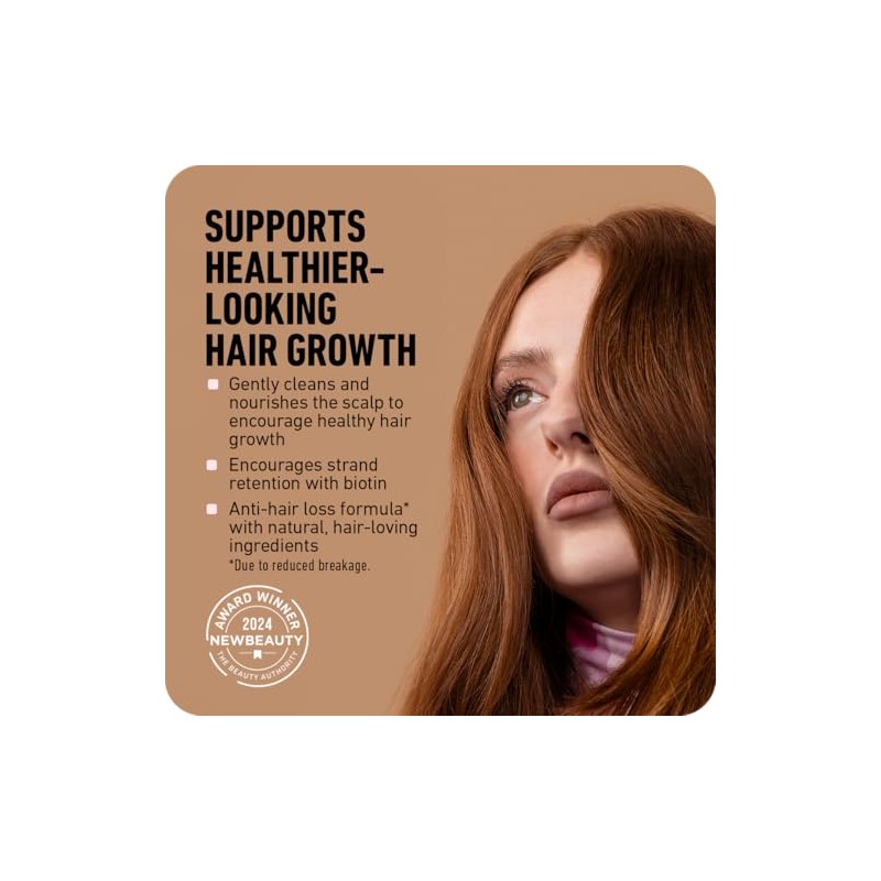 BOLDIFY Biotin Shampoo For Hair Growth - All Natural Hair