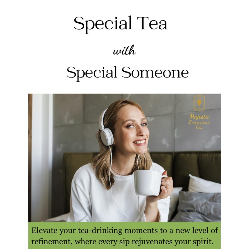 Majestic Tea_ LAVENDER FIELDS| Pure Rooibos Tea | Naturally Decaf