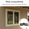 VIDABTE for CRL Stone Operator Cover for Andersen Windows