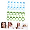 Outanaya 24Pcs Nose Correction Clips Portable Nose Stopper Clips for