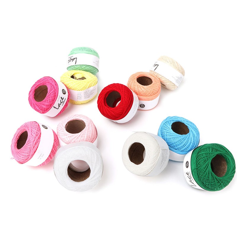 Lace Line Cotton Hand Crocheted Summer Silk Light Thin Line