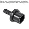 sourcing map PVC Pipe Fitting 8mm Barbed x 20mm OD